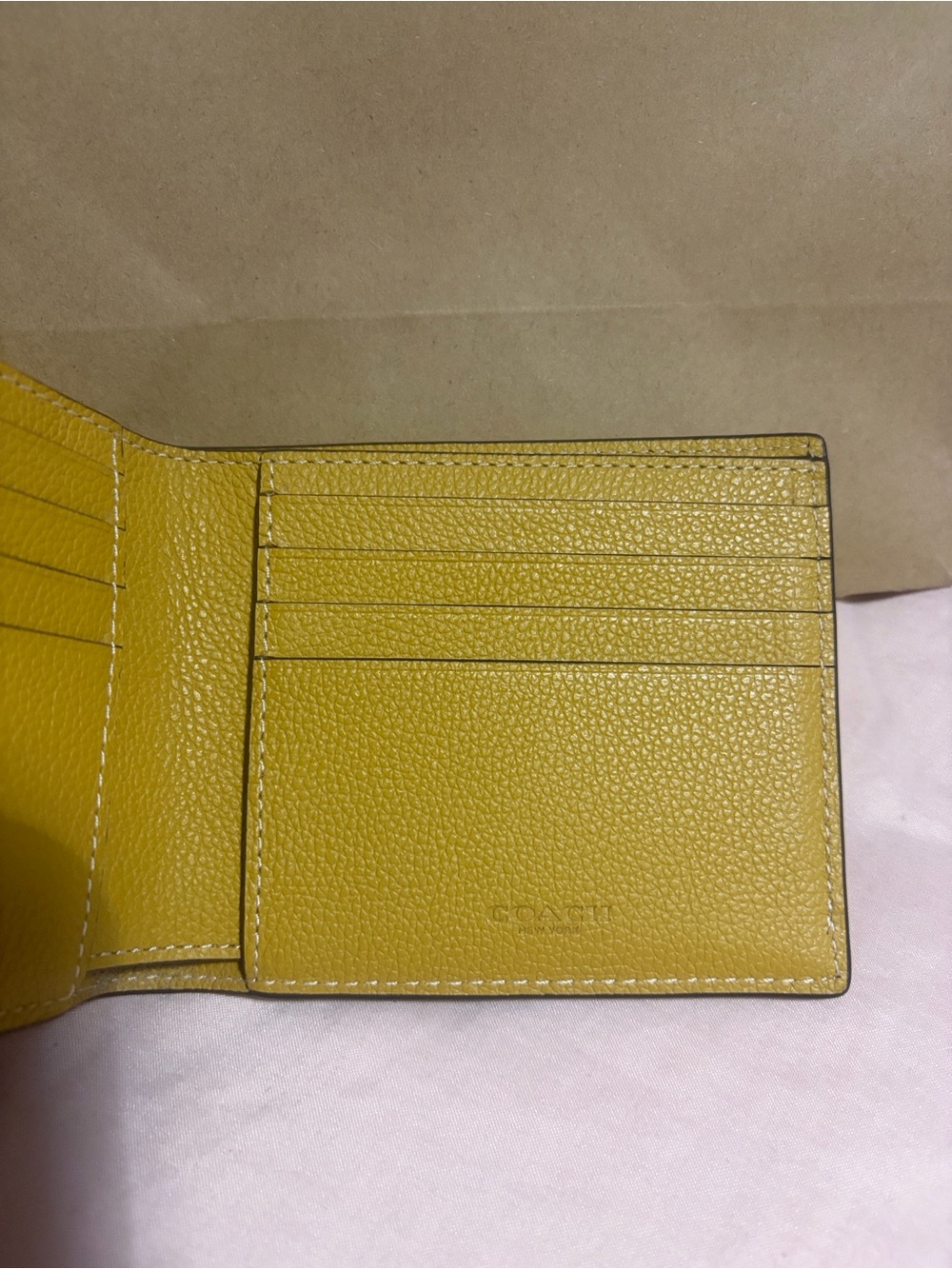 Coach Leather Wallet - Picture 3 of 5
